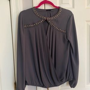 Ro & De Gray Embellished Evening Top